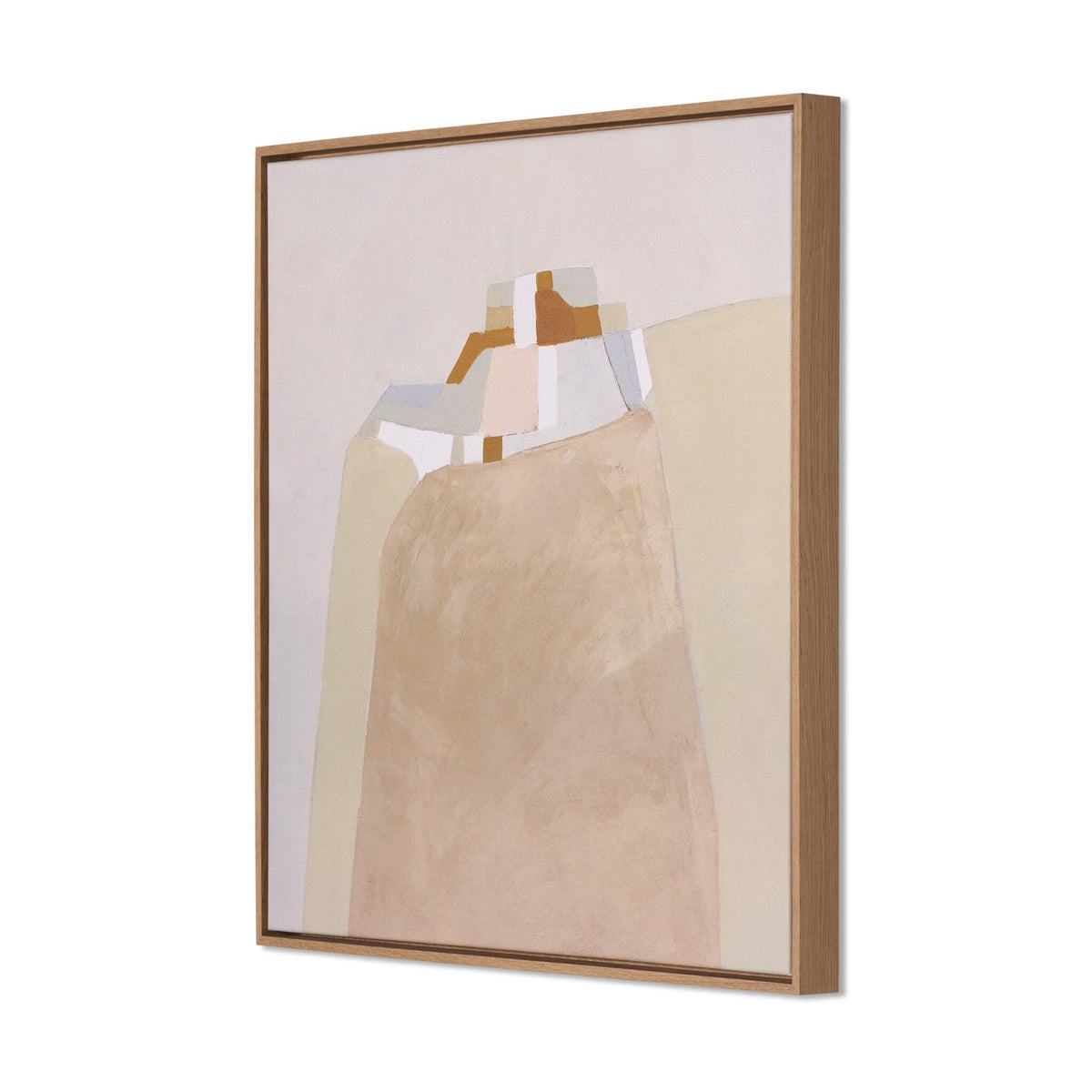 a framed picture of a painting