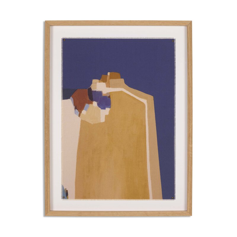 a painting of a building