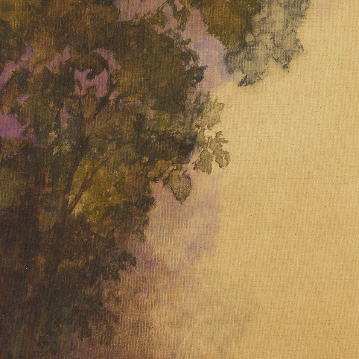a painting of a tree