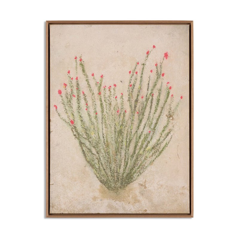 a painting of a plant