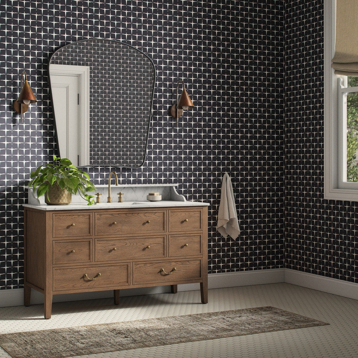 Blocking Wallpaper By Getty Images