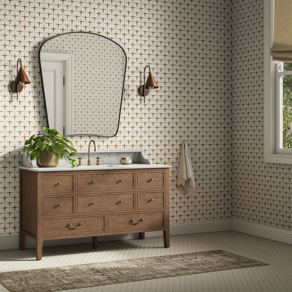 Blocking Wallpaper By Getty Images