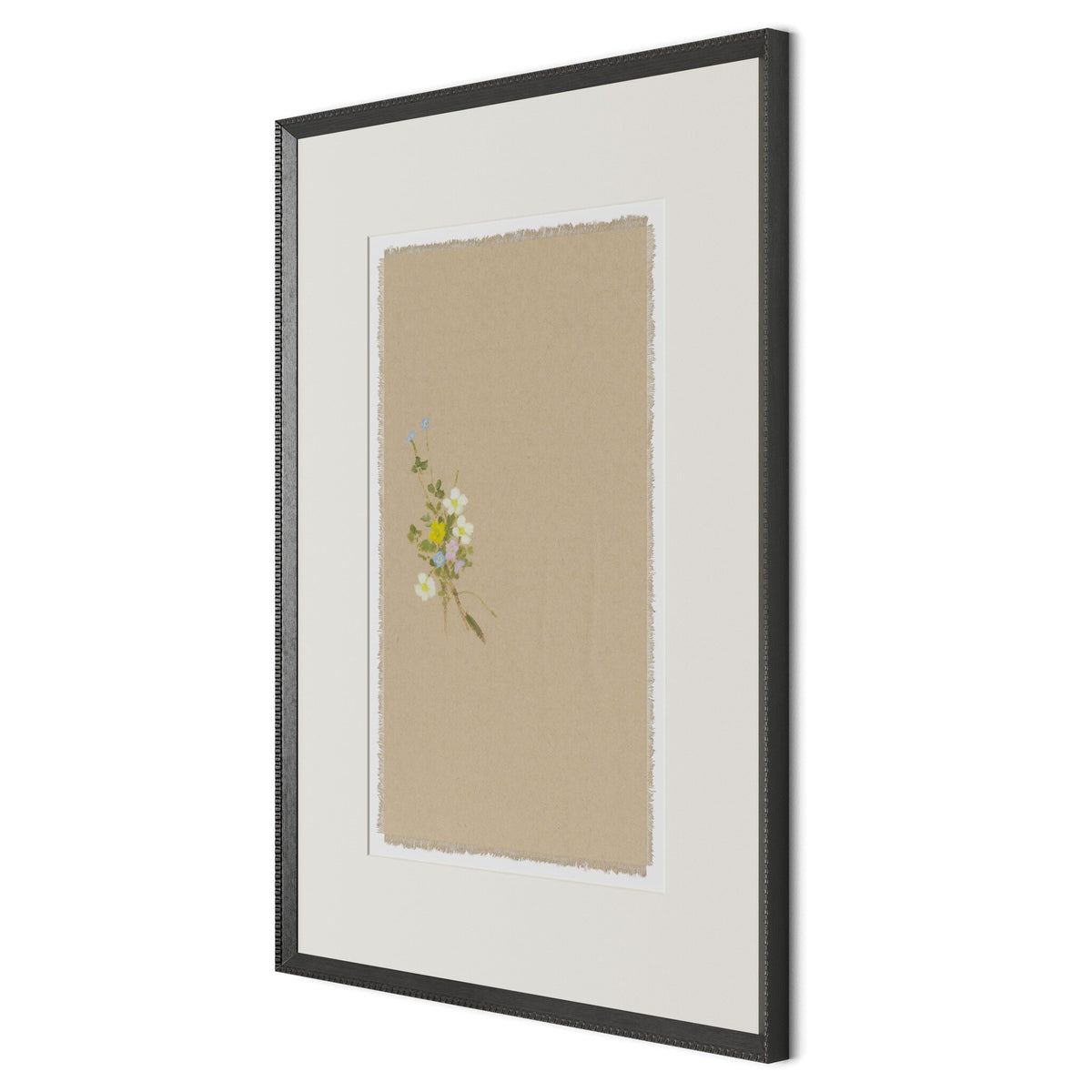 a framed picture of a flower