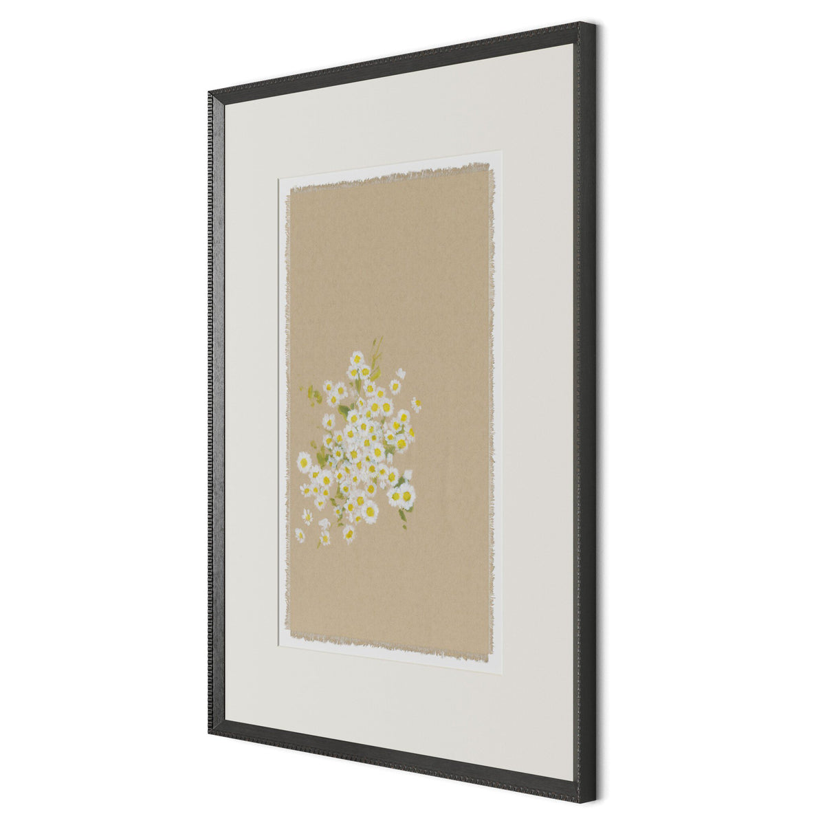 a picture frame with a flower painting