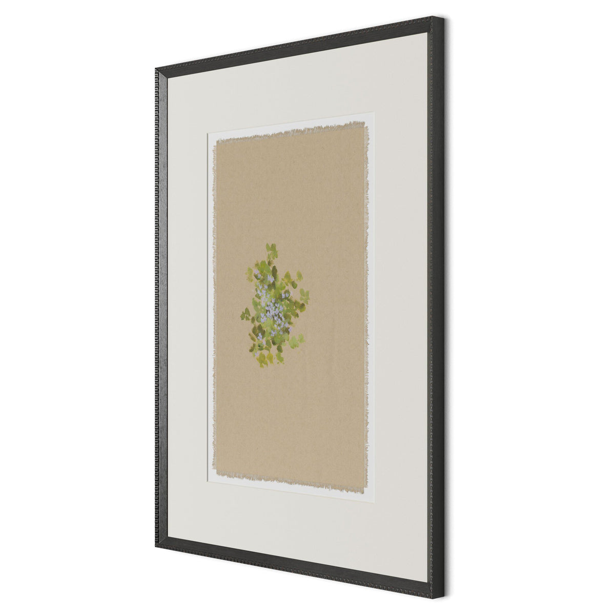 a framed picture of a flower