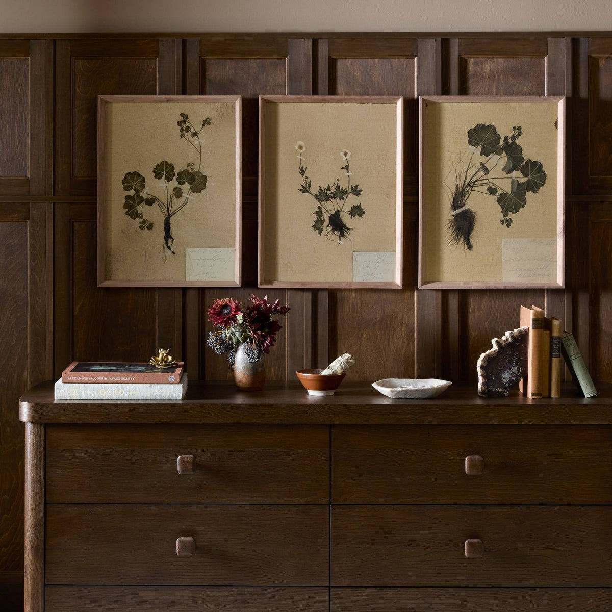Petite Study Triptych By Hannah Winters