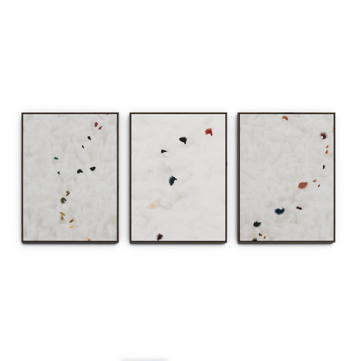 In Flight Triptych By Patricia Vargas