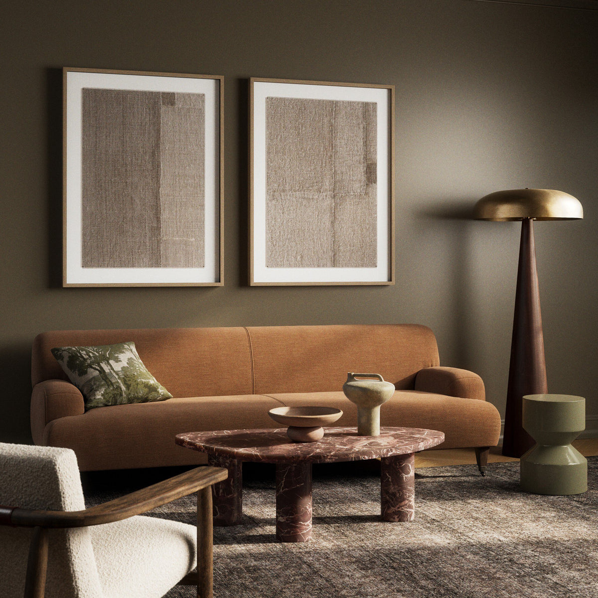 Acceptance Diptych By Karen Covey