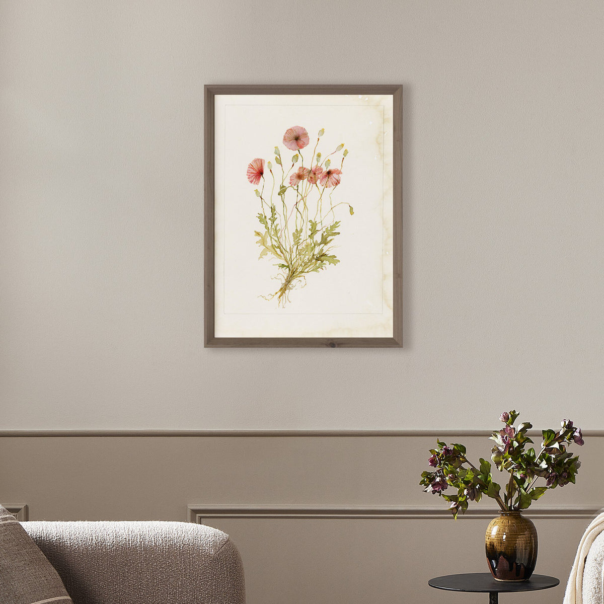 Papaveraceae No. 2 By Laurel-Dawn Latshaw - Four Hands (254408-003)