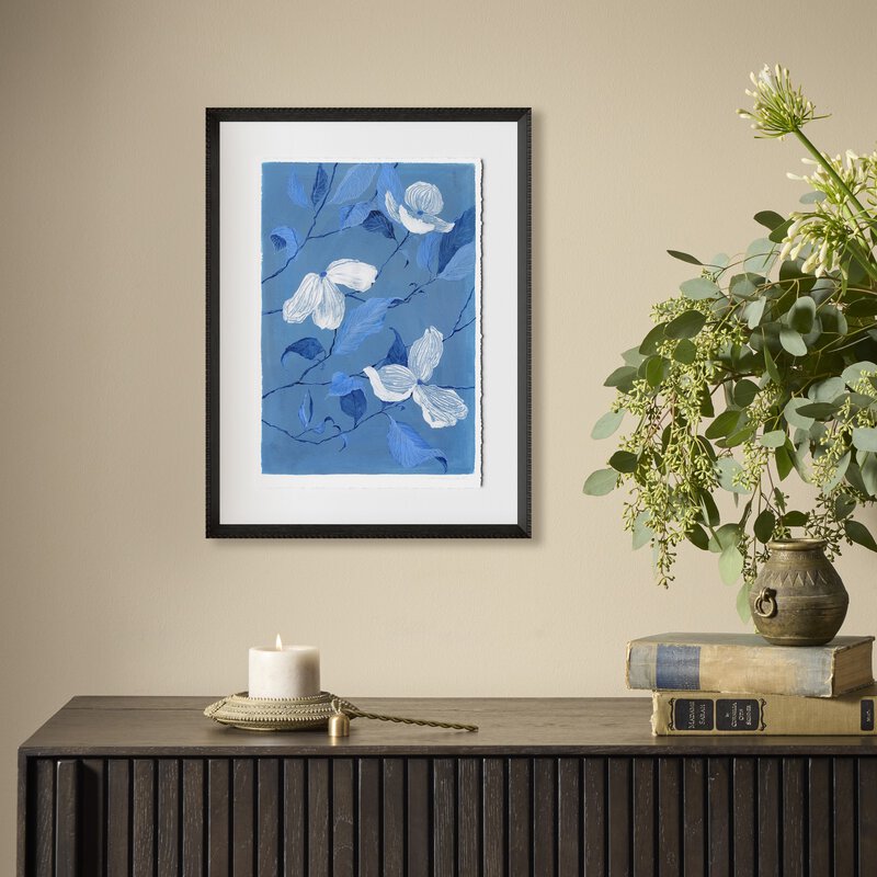 Blue Dogwood By Laurel Dawn Latshaw