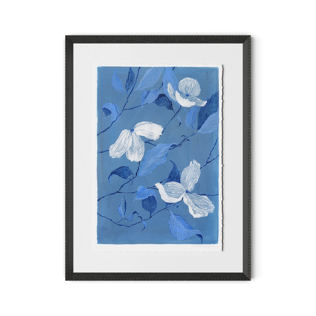 Blue Dogwood By Laurel Dawn Latshaw