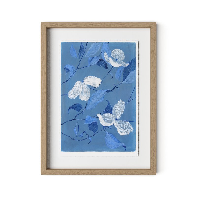 Blue Dogwood By Laurel Dawn Latshaw - Four Hands (254419-002)