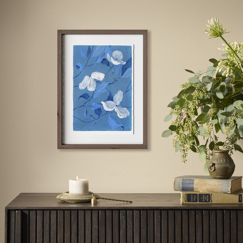 Blue Dogwood By Laurel Dawn Latshaw