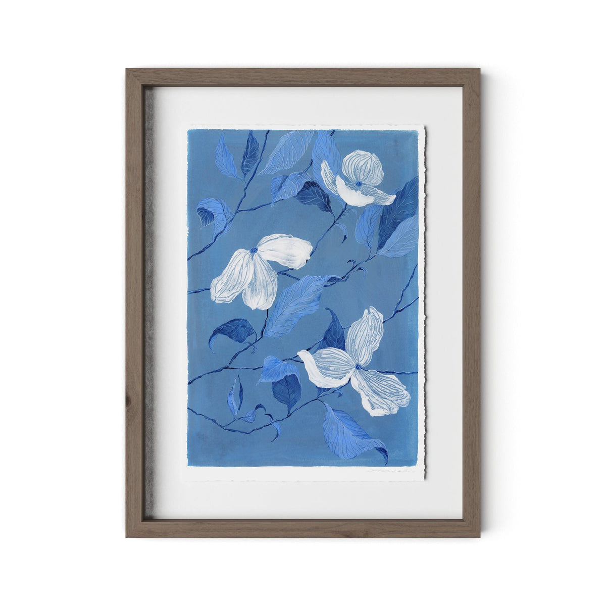 Blue Dogwood By Laurel Dawn Latshaw