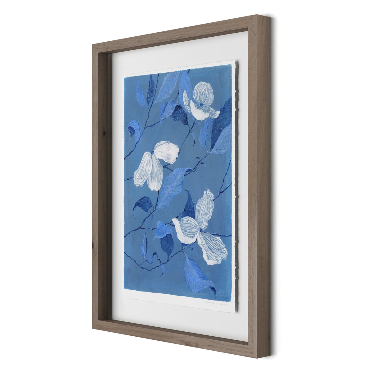 Blue Dogwood By Laurel Dawn Latshaw