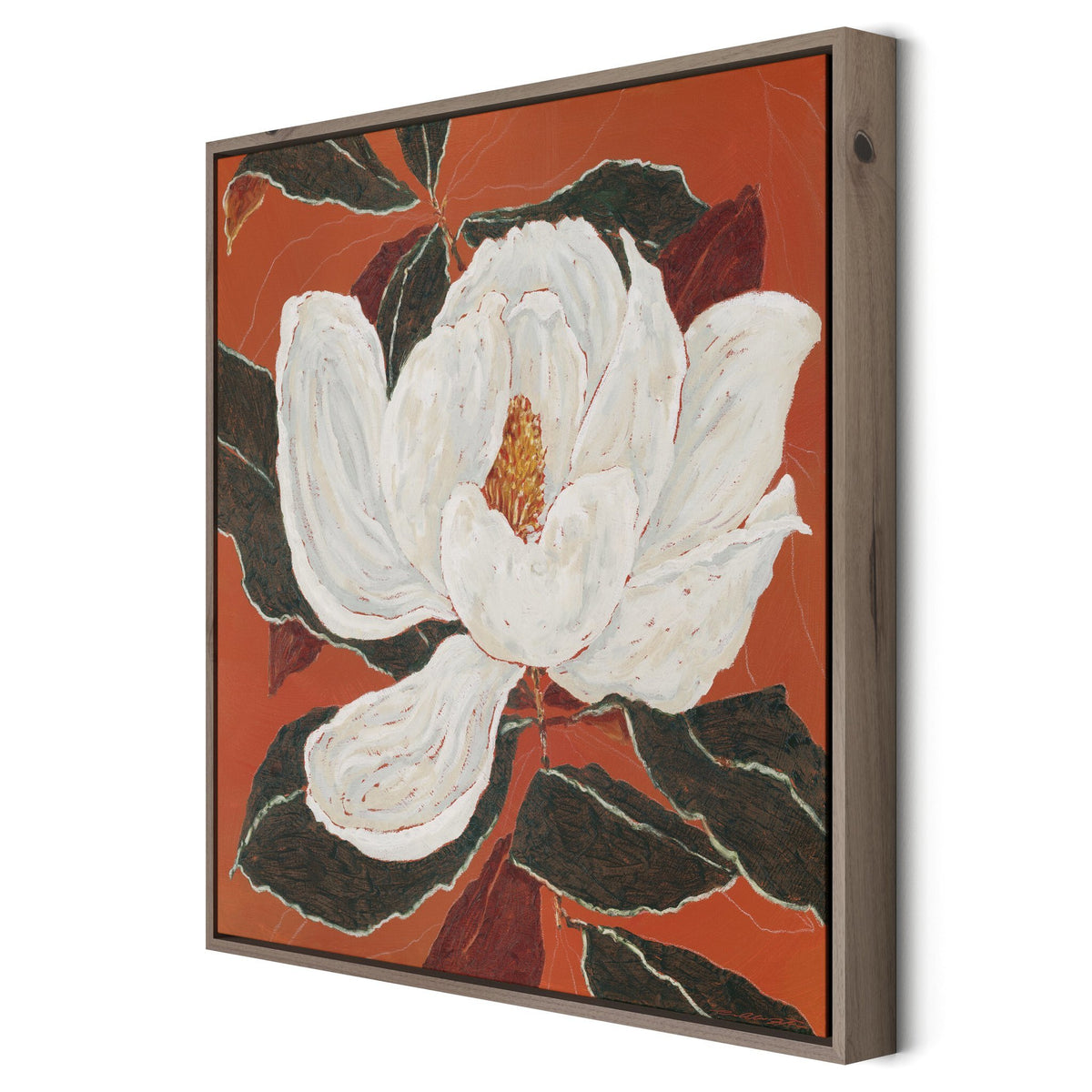 Red Magnolia By Laurel Dawn Latshaw