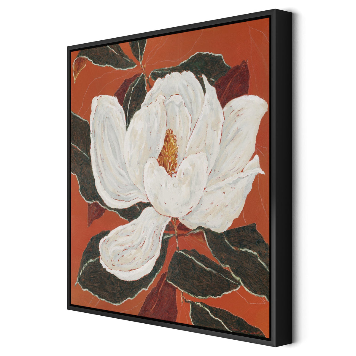 Red Magnolia By Laurel Dawn Latshaw