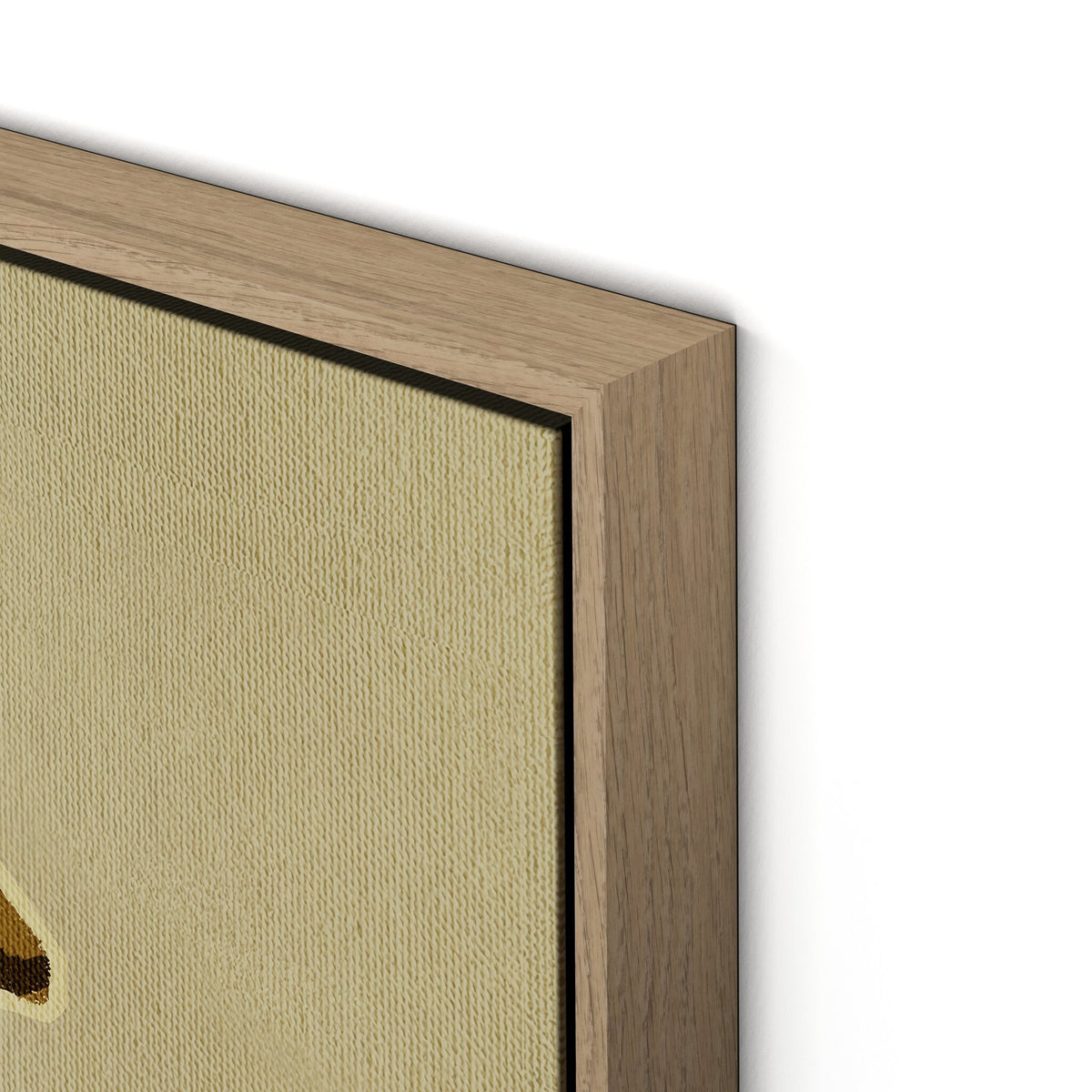 a close up of a wood frame