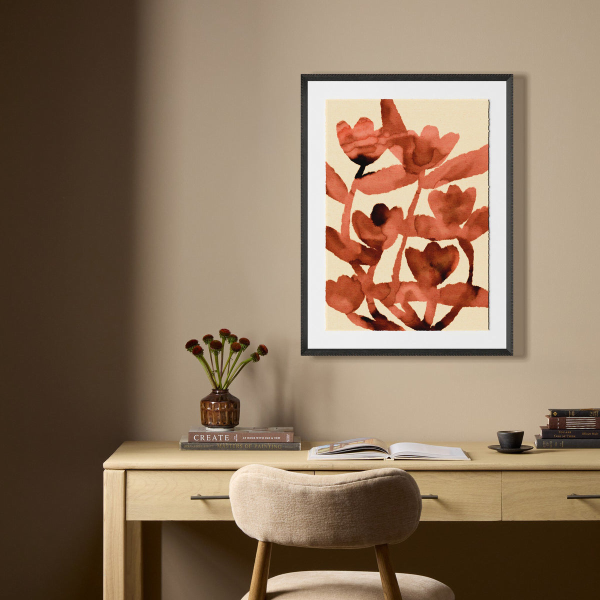 Blended Flowers 2 By Shatha Al Dafai
