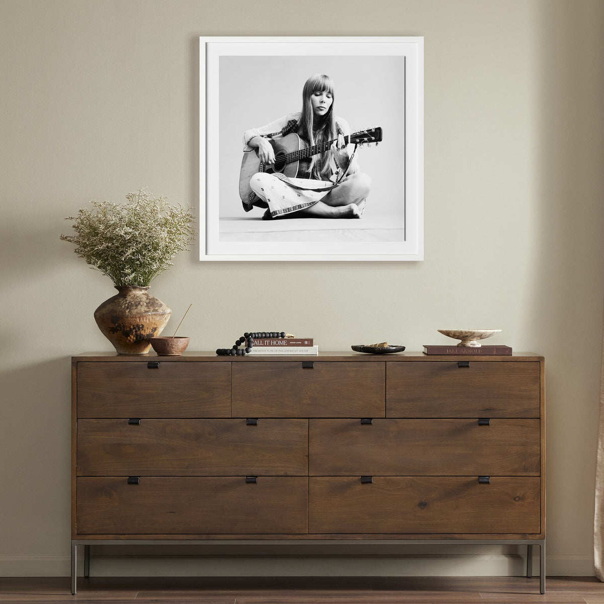 Portrait Of Joni Mitchell By Getty Images
