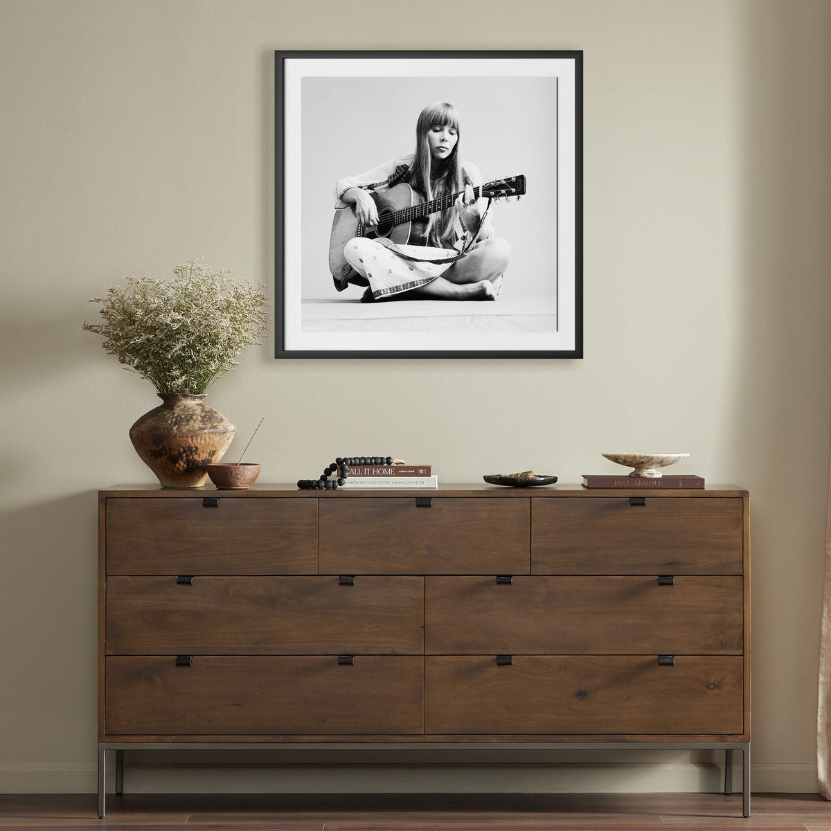 Portrait Of Joni Mitchell By Getty Images
