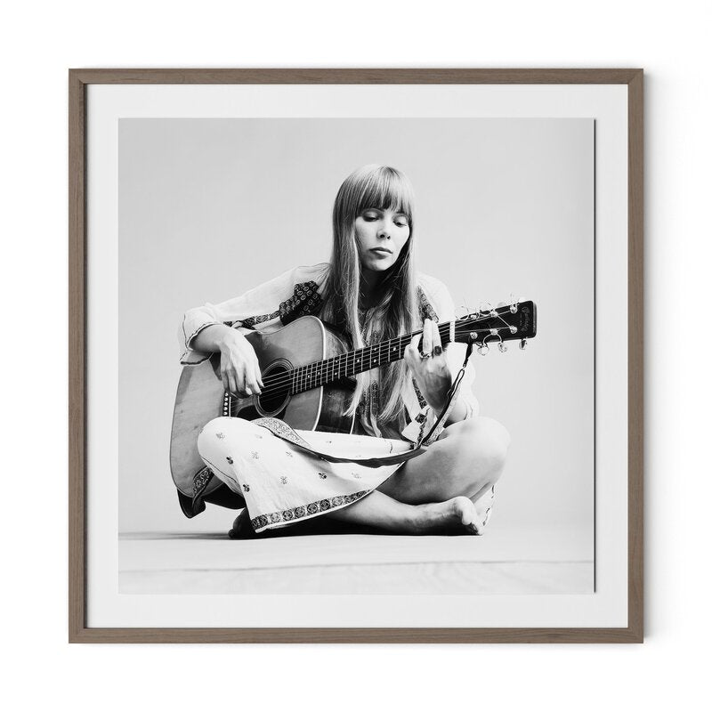 Portrait Of Joni Mitchell By Getty Images
