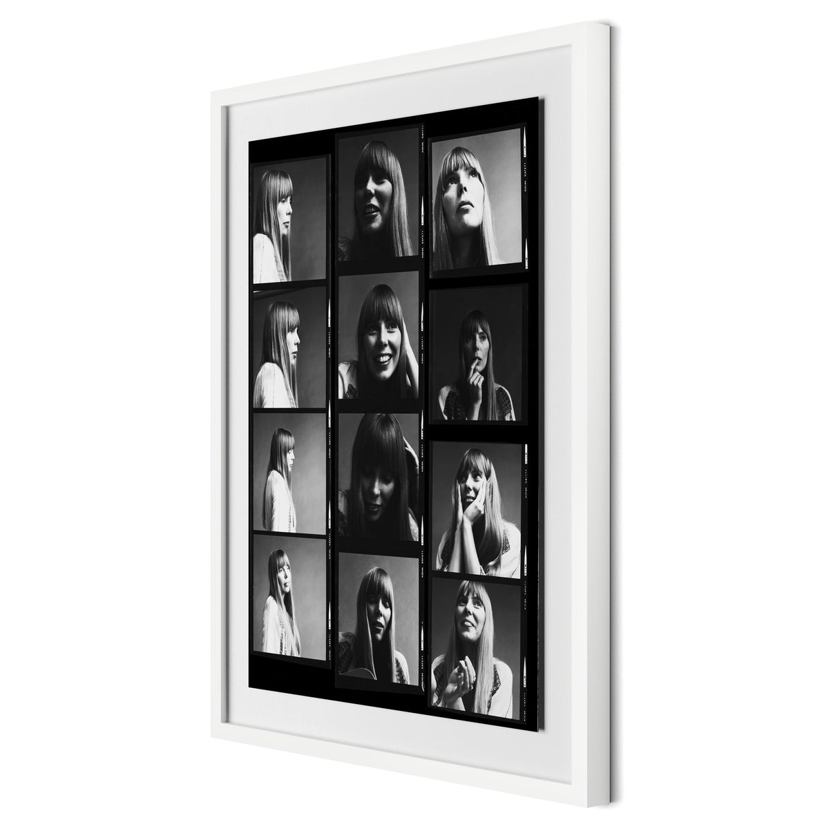 Joni Mitchell Contact Sheet By Getty Images - Four Hands (254432-012)
