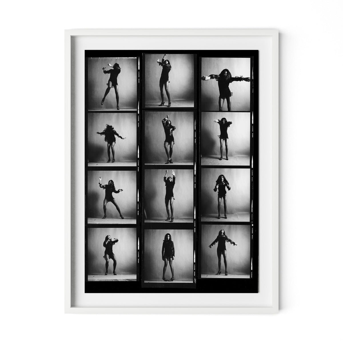 Tina Turner Contact Sheet By Getty Images