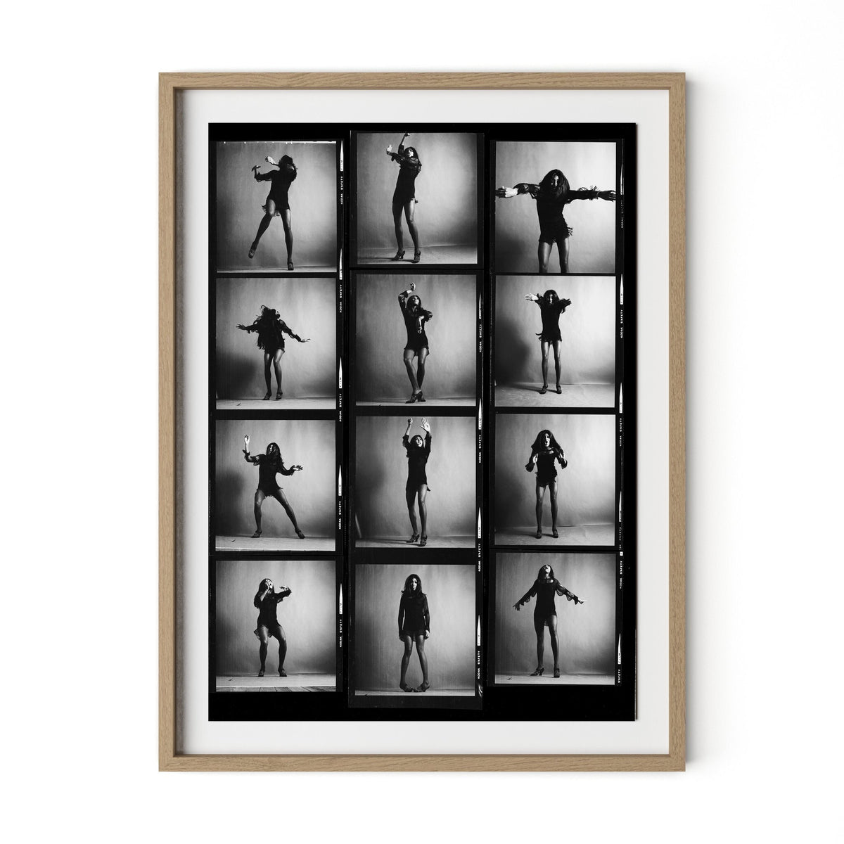 Tina Turner Contact Sheet By Getty Images