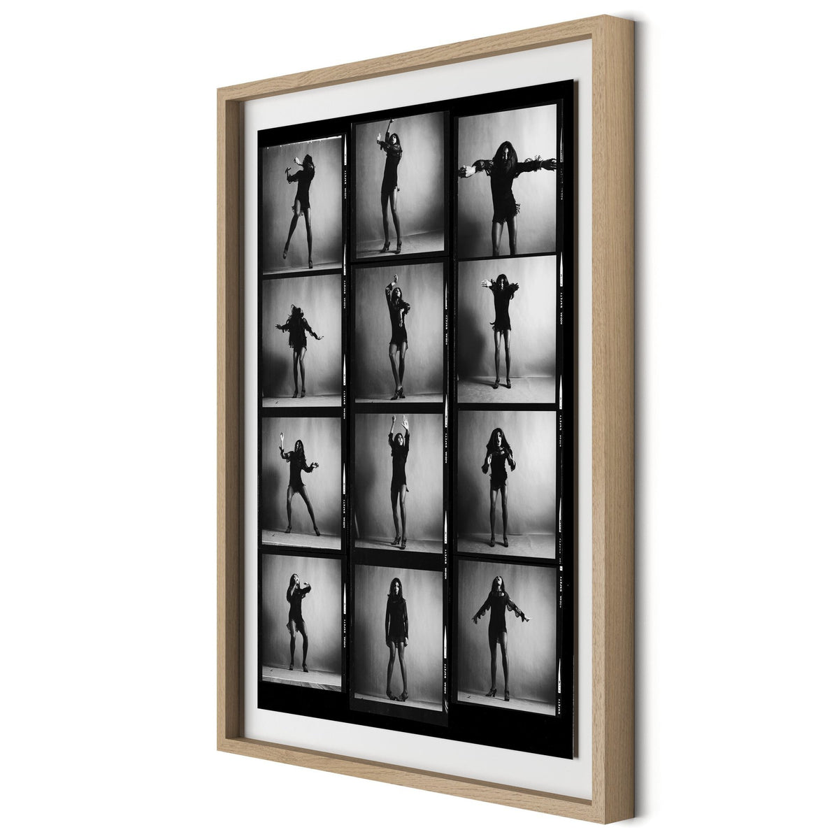 Tina Turner Contact Sheet By Getty Images
