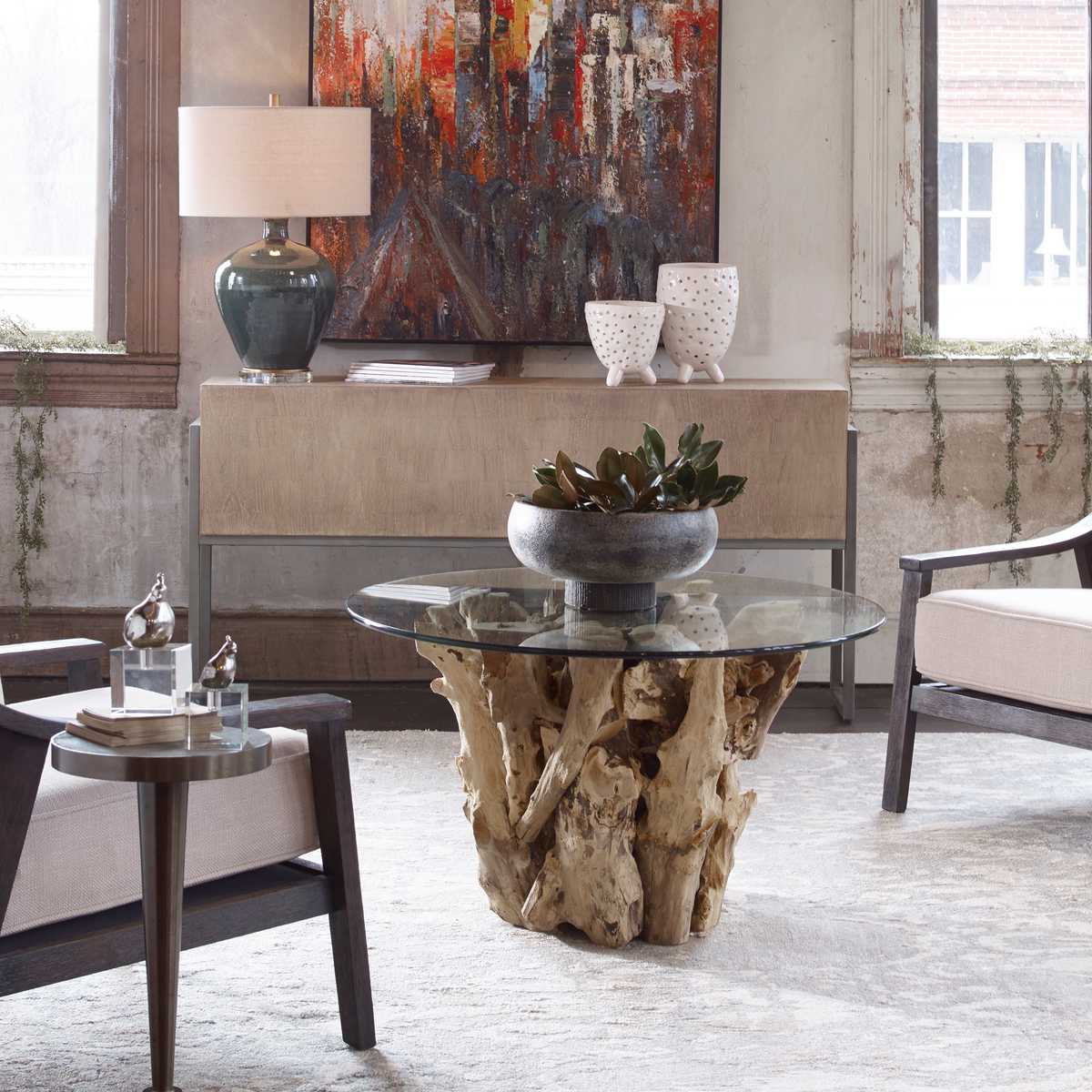 Driftwood Coffee Table, Small, 2 Cartons