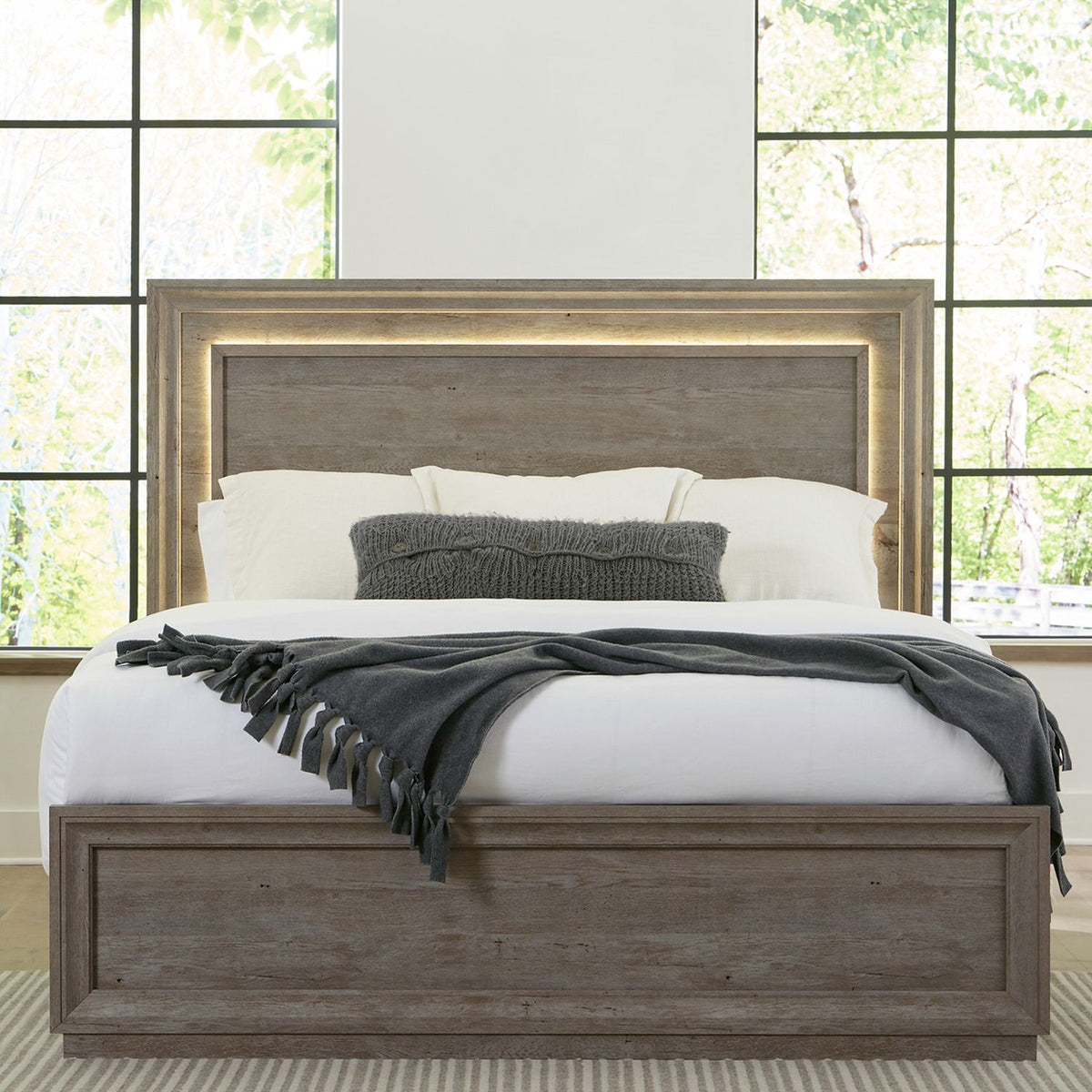 272-BR-CPB - King California Panel Bed - Liberty Furniture