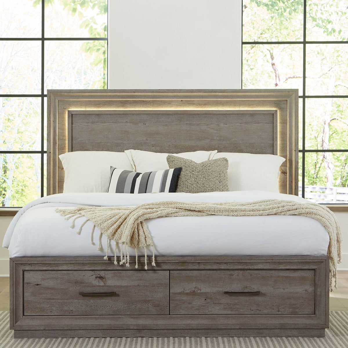 272-BR-QSB - Queen Storage Bed - Liberty Furniture