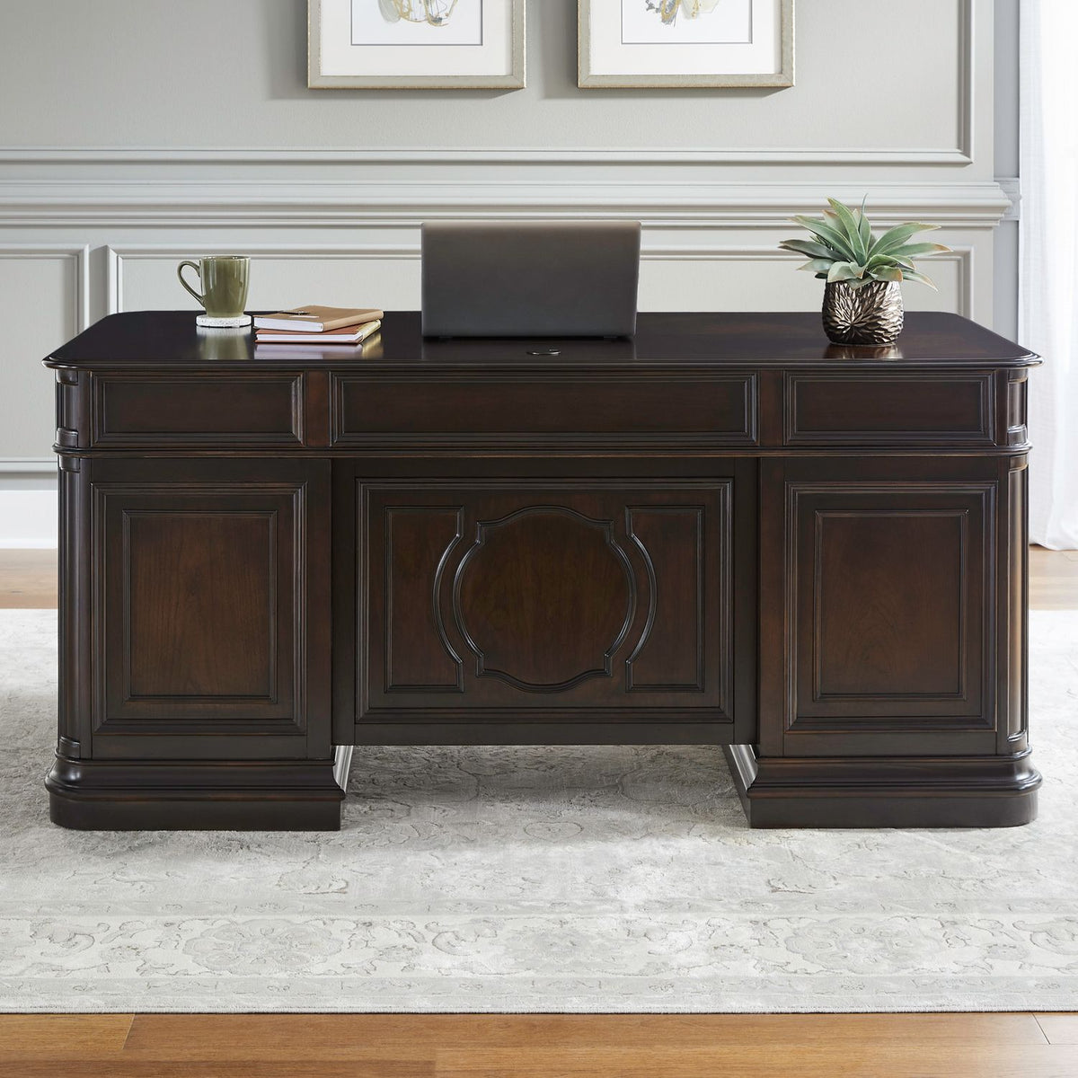 273-HO105T - Jr Executive Desk Top - Liberty Furniture