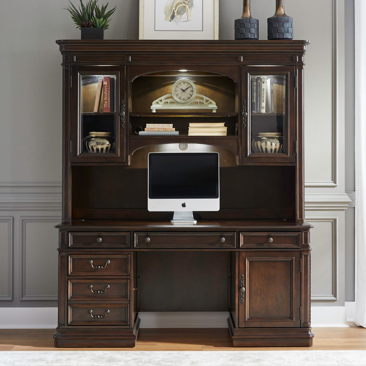 273-HOJ-JEC - Jr Executive Credenza Set - Liberty Furniture