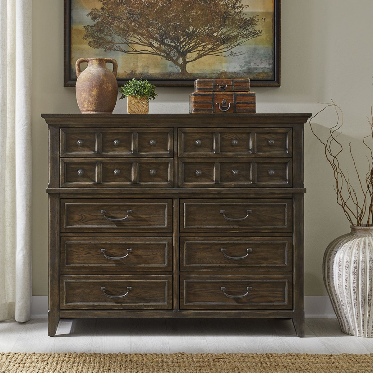 297-BR32 - 10 Drawer Chesser - Liberty Furniture