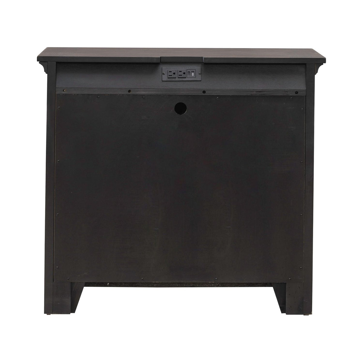 297-BR63 - 2 Door Bedside Chest w/ Charging Station - Liberty Furniture