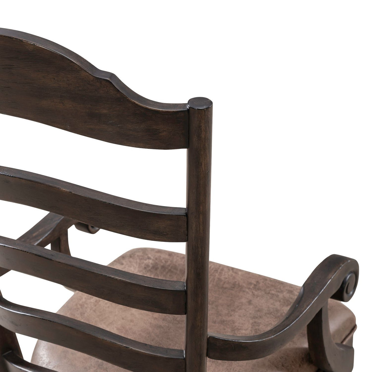 297-C2001A - Uph Ladder Back Arm Chair (RTA) - Liberty Furniture