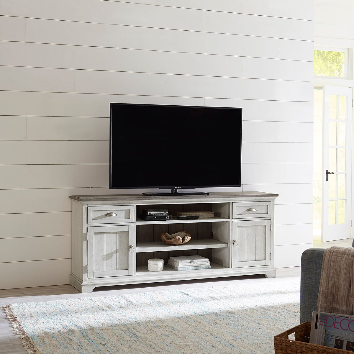 303W-TV72 - 72 Inch Entertainment TV Stand - Liberty Furniture