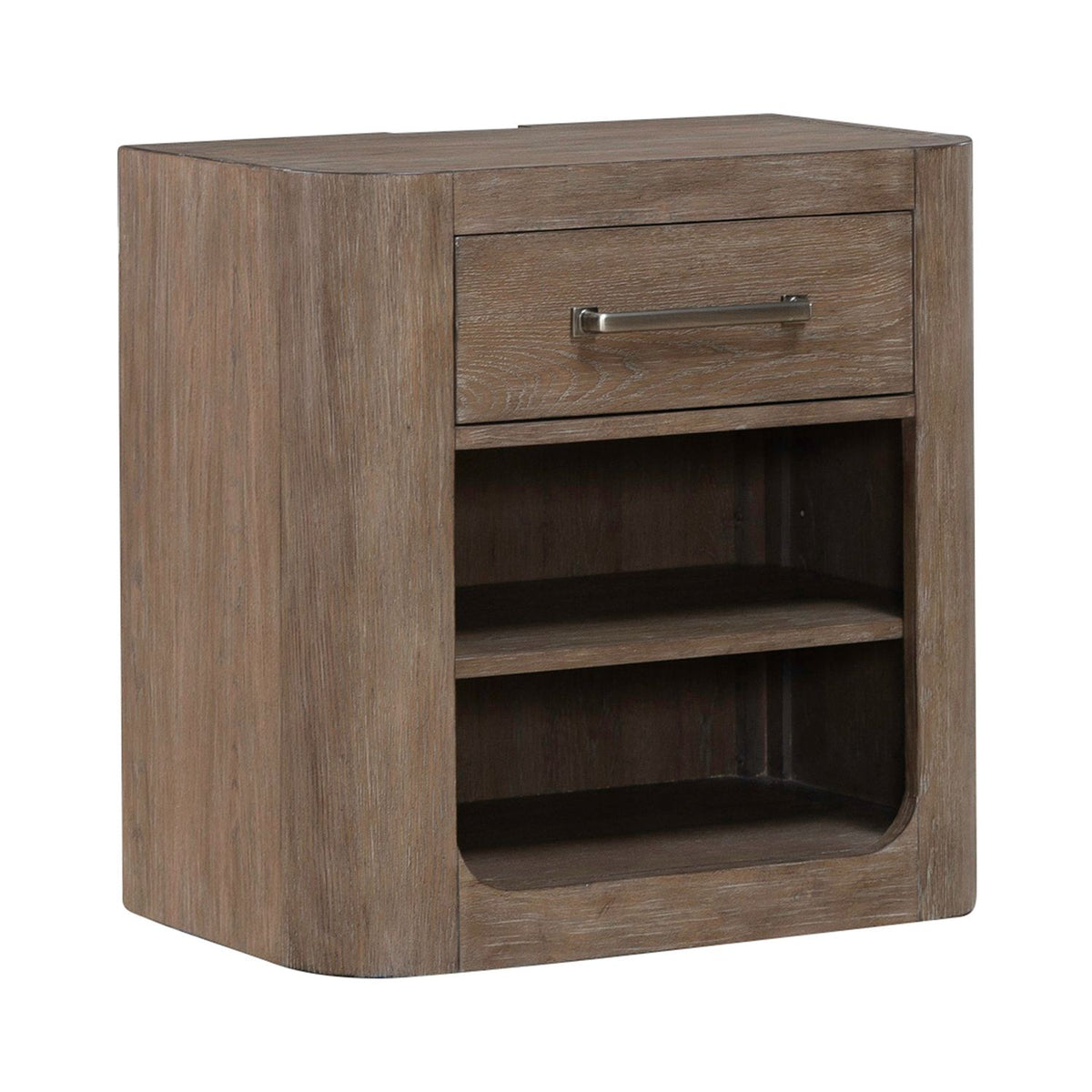 306-BR62 - Open Nightstand w/ Charging Station - Liberty Furniture