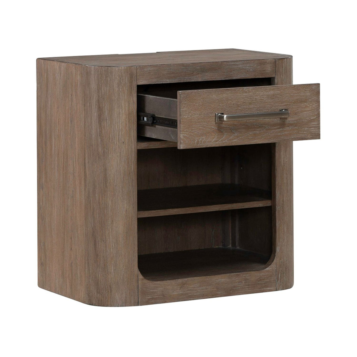 306-BR62 - Open Nightstand w/ Charging Station - Liberty Furniture