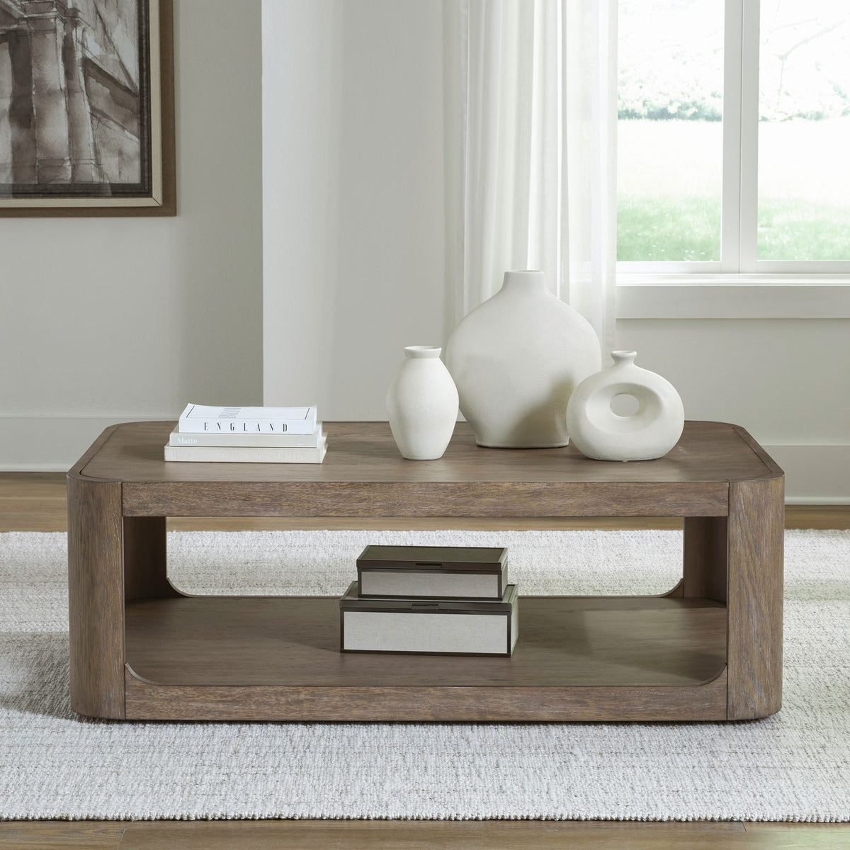 306-OT1010 - Rectangular Cocktail Table - Liberty Furniture
