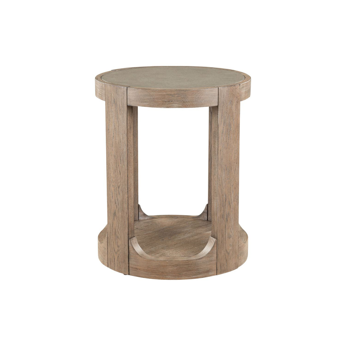 306-OT1021 - Round Chairside Table - Liberty Furniture