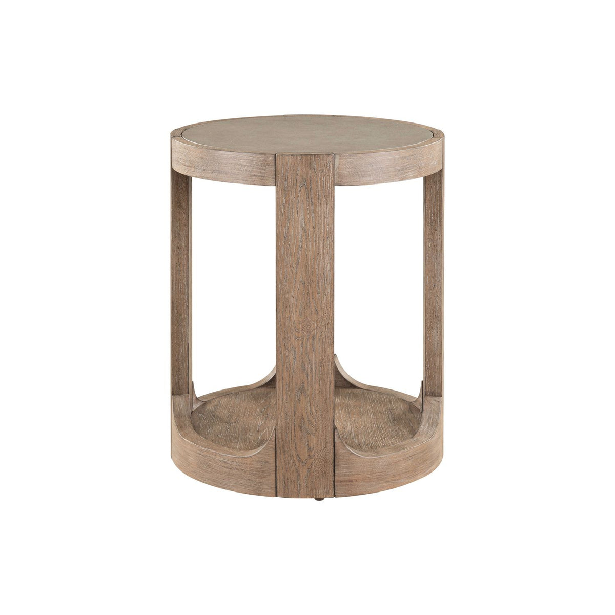 306-OT1021 - Round Chairside Table - Liberty Furniture