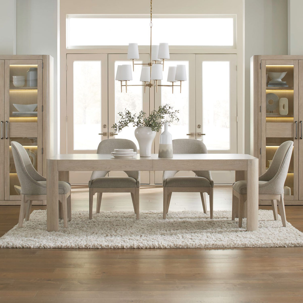 306W-DR-5RLS - 5 Piece Rectangular Table Set - Liberty Furniture