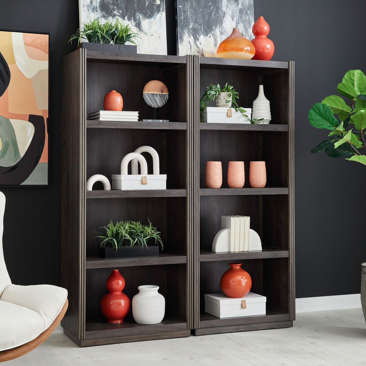 313-HO-2BB - 2 Piece Bunching Bookcase - Liberty Furniture