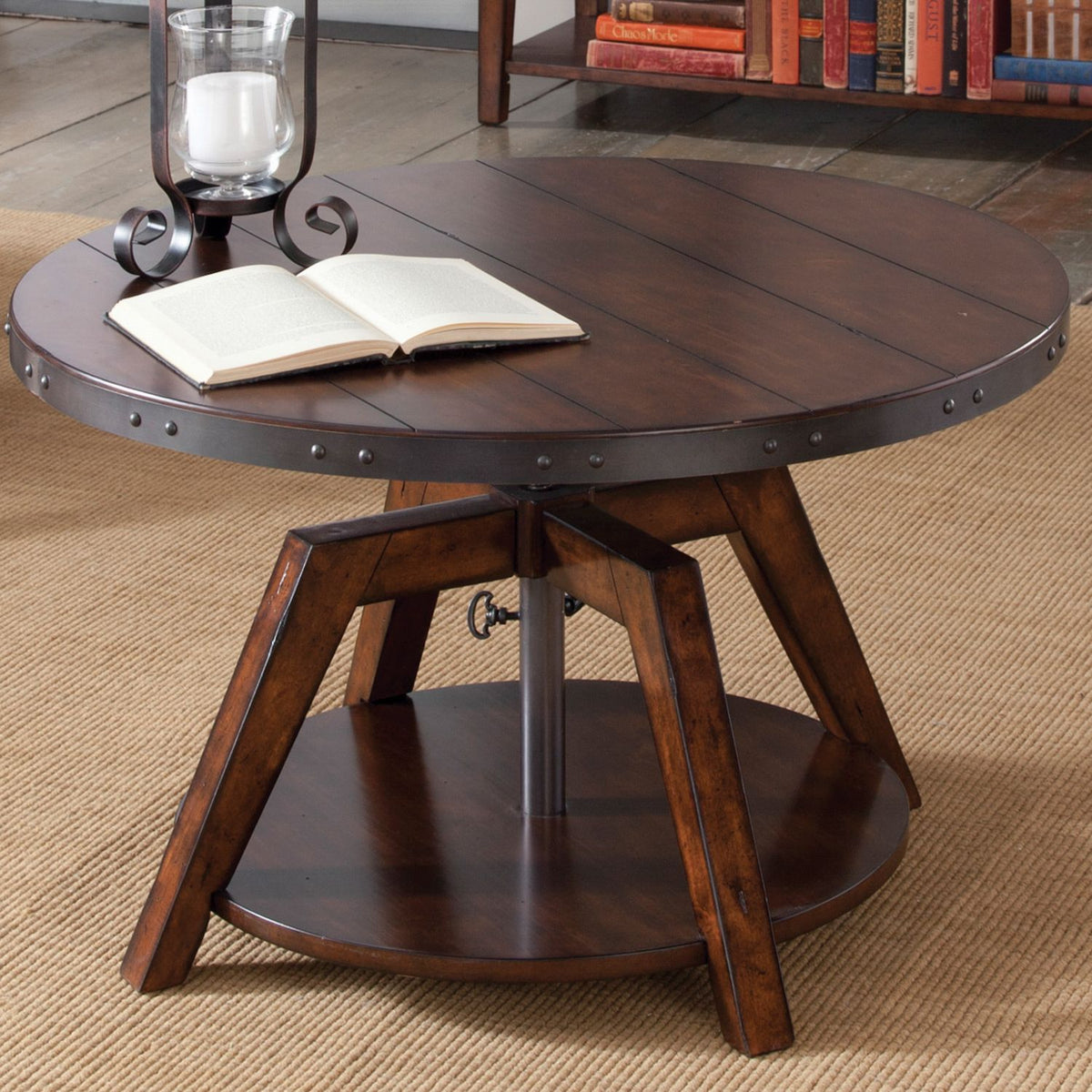 316-OT1011 - Motion Cocktail Table - Liberty Furniture