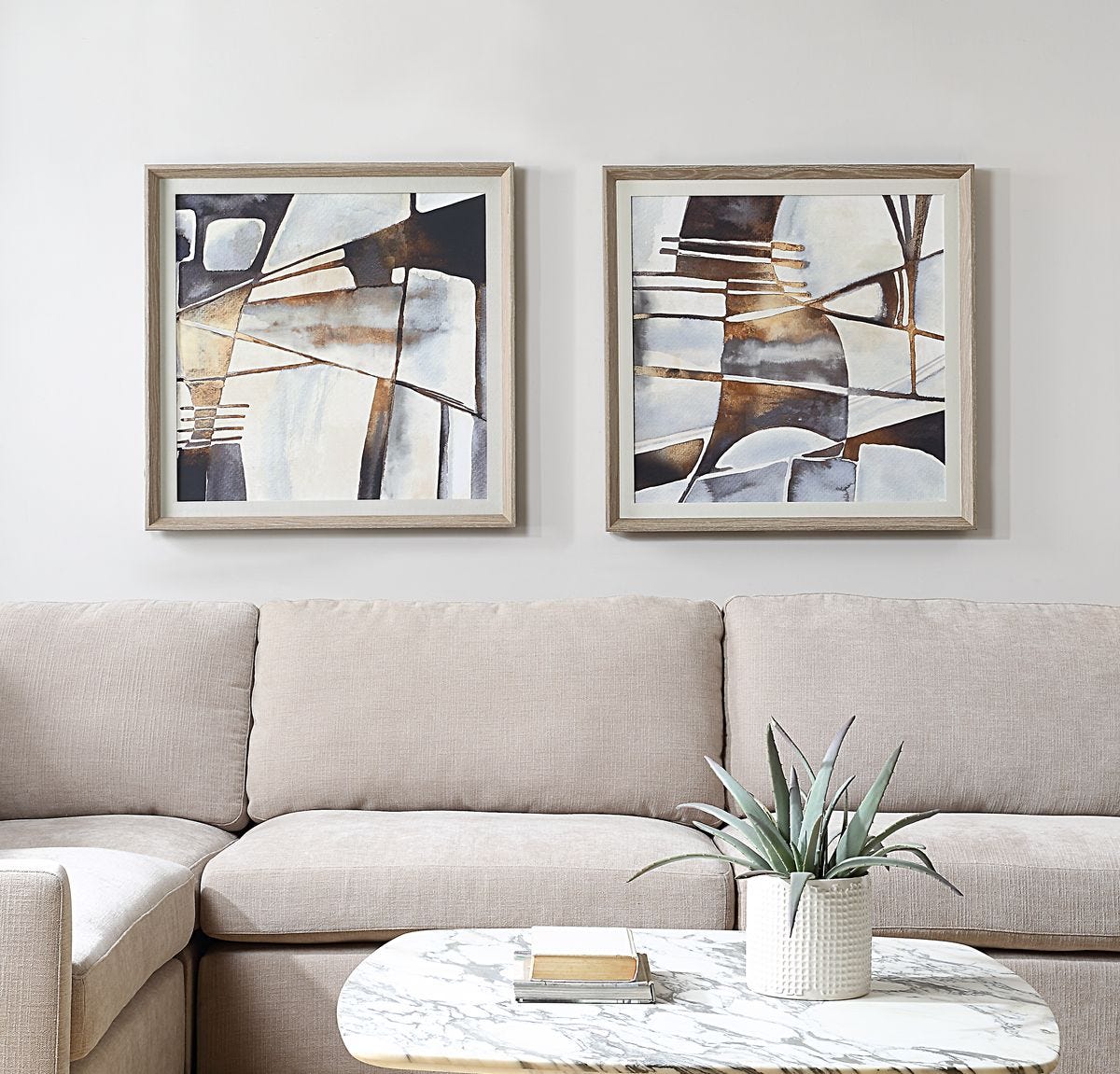 Vetrina Framed Prints, S/2