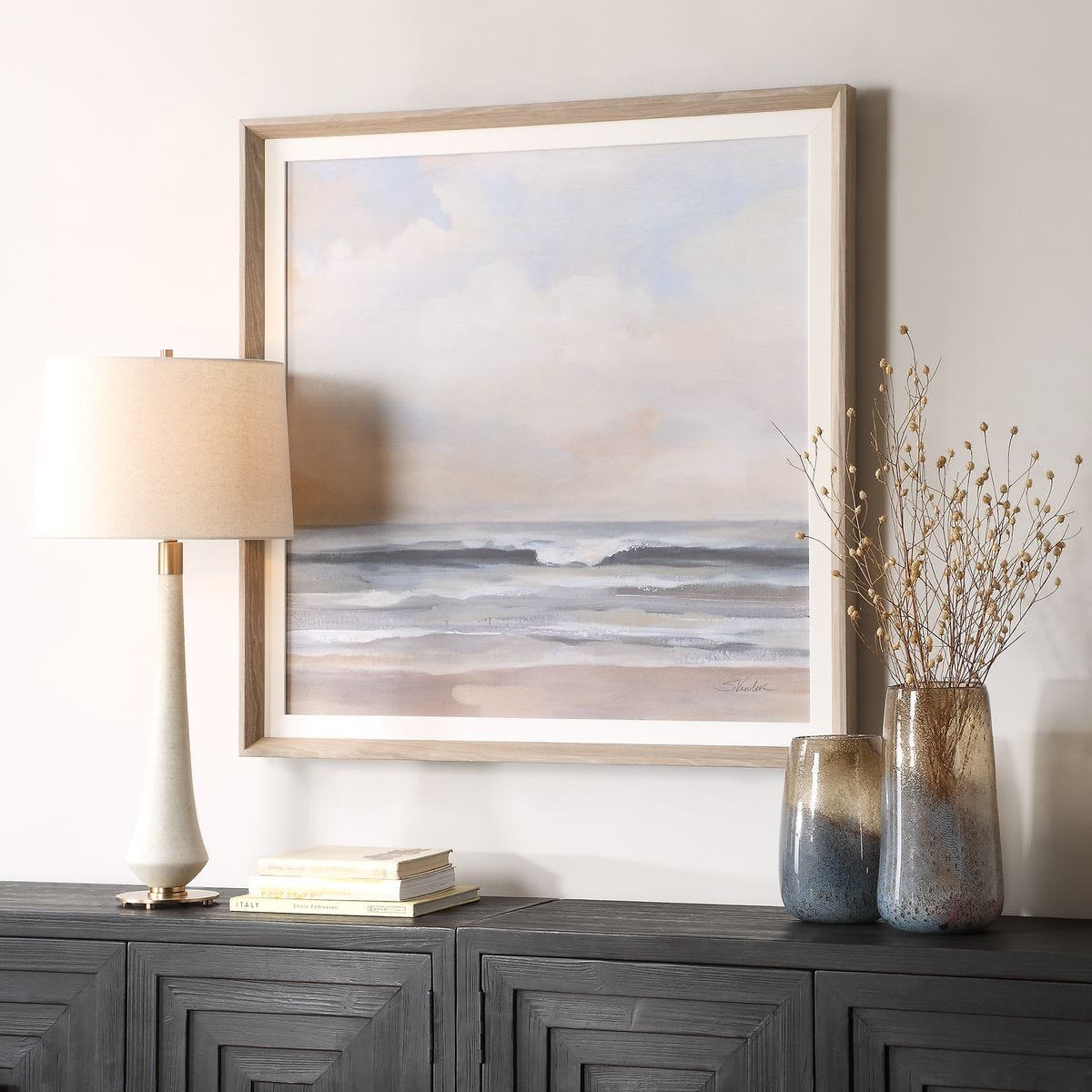 Haze Framed Print