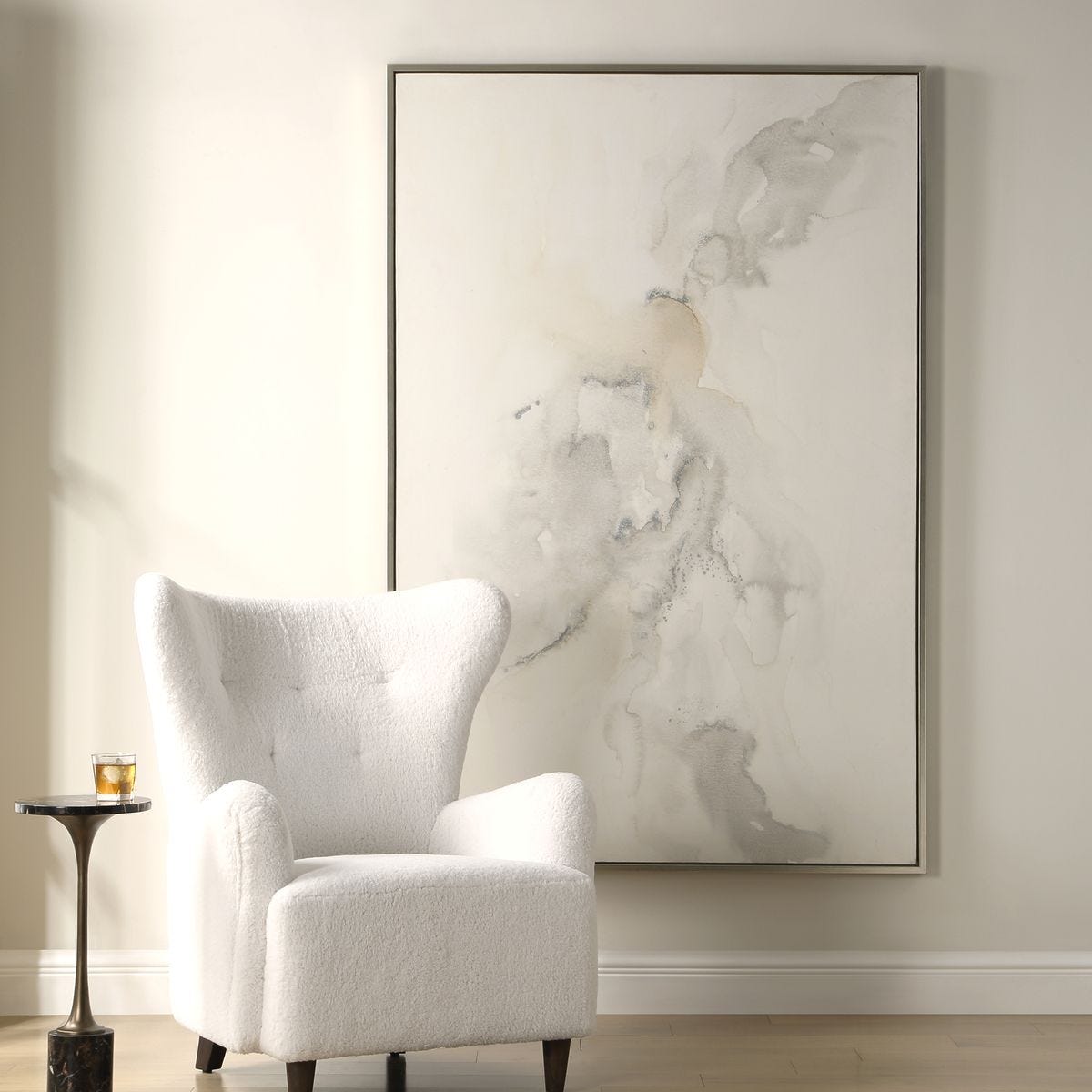 Evaporate Hand Painted Canvas